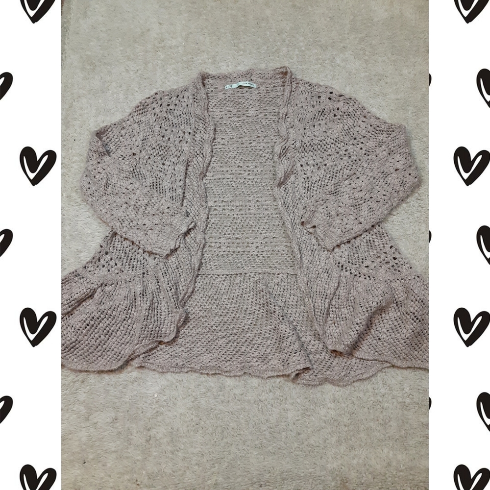 Adorable crocheted cardigan Maurice's medium